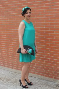 bolso y diadema a juego