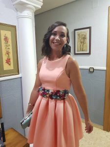 cinturón de flores preservadas