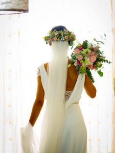 tocado de novia en Torrent