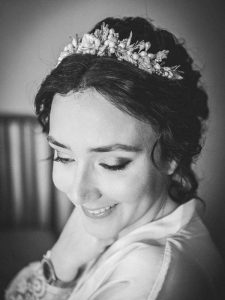 tocado joya de novia en Torrent