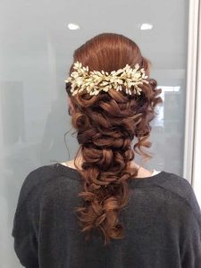 Tocado de pedrería para novia