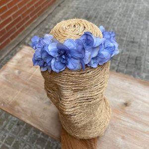 Corona de Pétalos azules