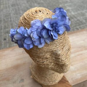 Corona de Pétalos azules