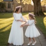 La Corona de Hortensia Preservada Rosa Perfecta para la Primera Comunión